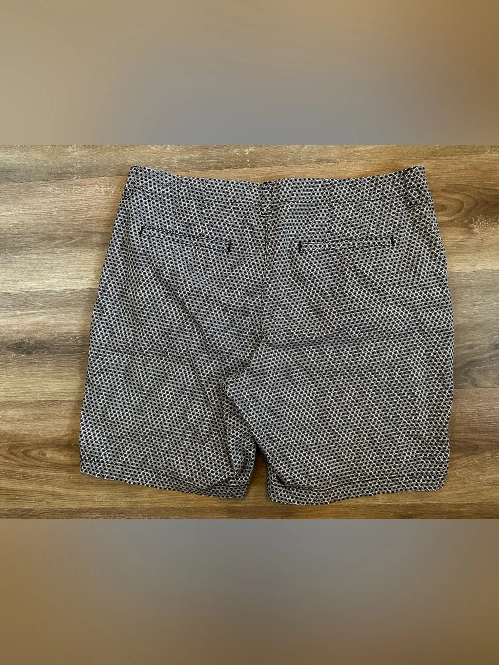 Lee Micro-Pattern Flat Front Shorts